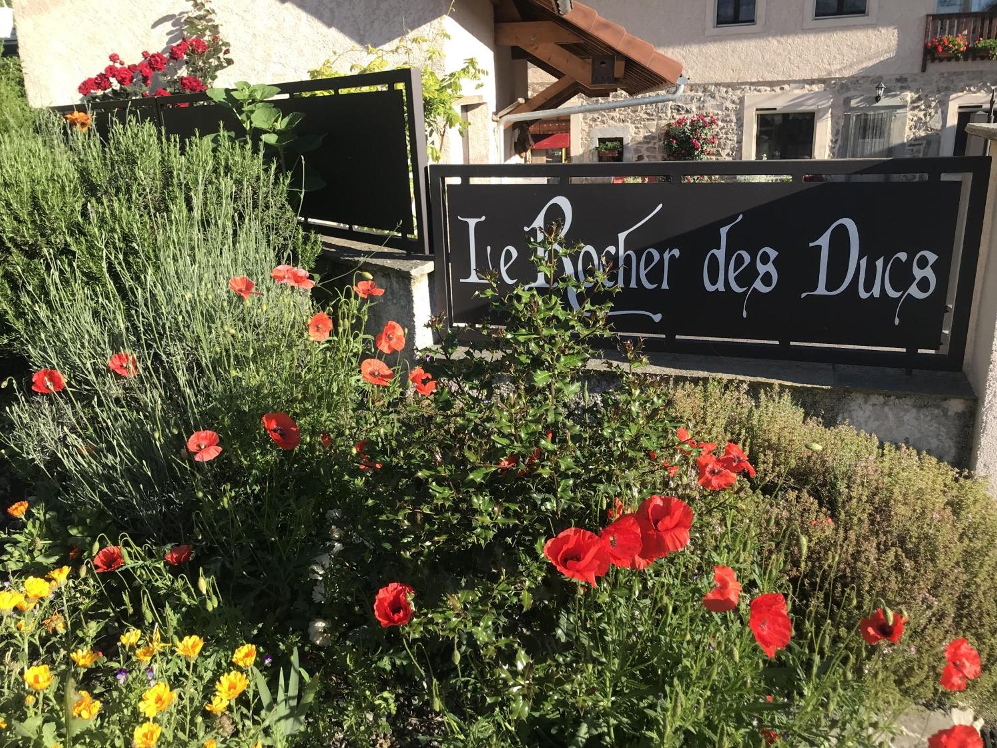 Le Rocher Des Ducs, Vue Sur Montagne, Abris Voitures Et Motos Le Glaizil Eksteriør bilde